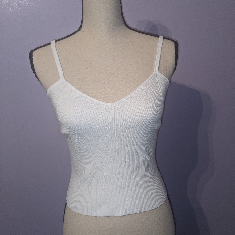 525 America Knit Tank, Medium, White, NWT - Picture 2 of 5